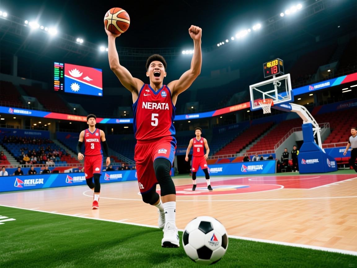 尼泊尔篮球队逆袭成功，力压对手  第2张