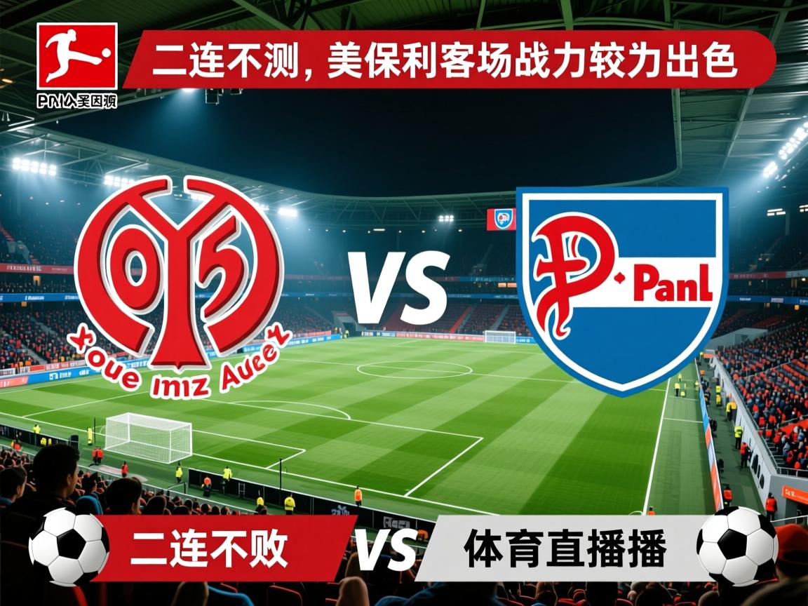 德甲预测:美因茨VS圣保利比分推荐美因茨二连不败，圣保利客场战力较为出色