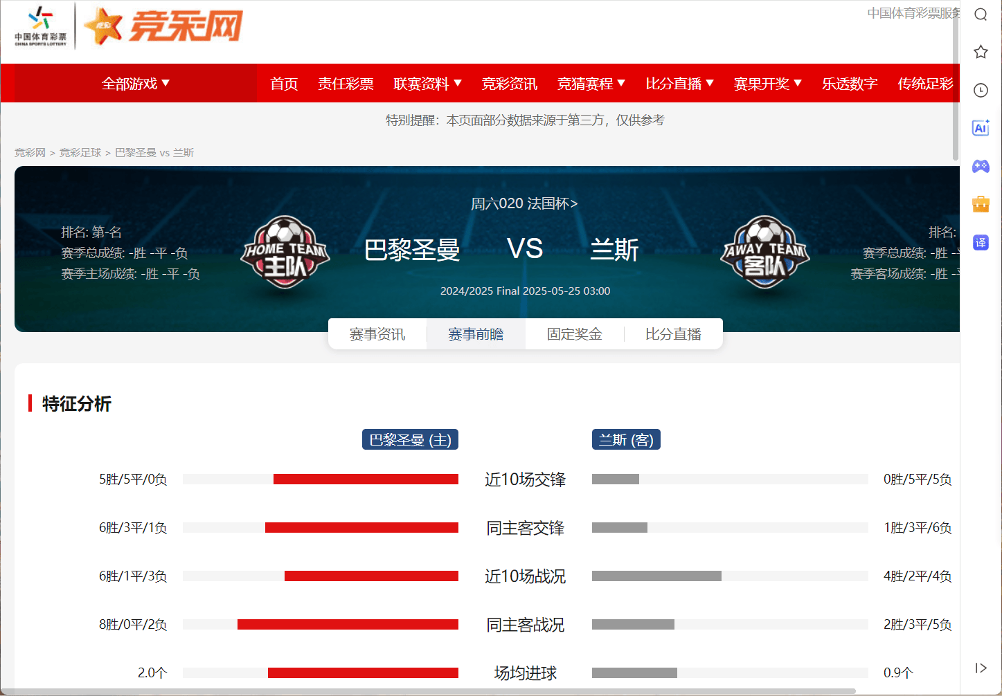 包含巴黎圣日耳曼顺利获胜，继续统治积分榜的词条