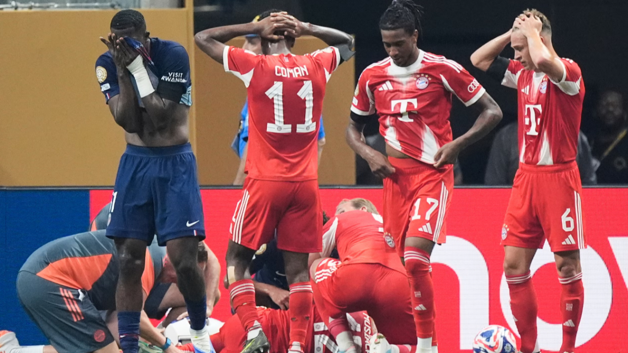 世俱杯-穆西亚拉重伤9人巴黎2-0拜仁进4强的简单介绍